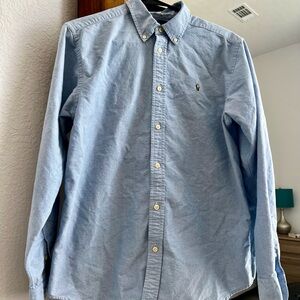 Ralph Lauren Light Blue Casual Button-Down Shirt